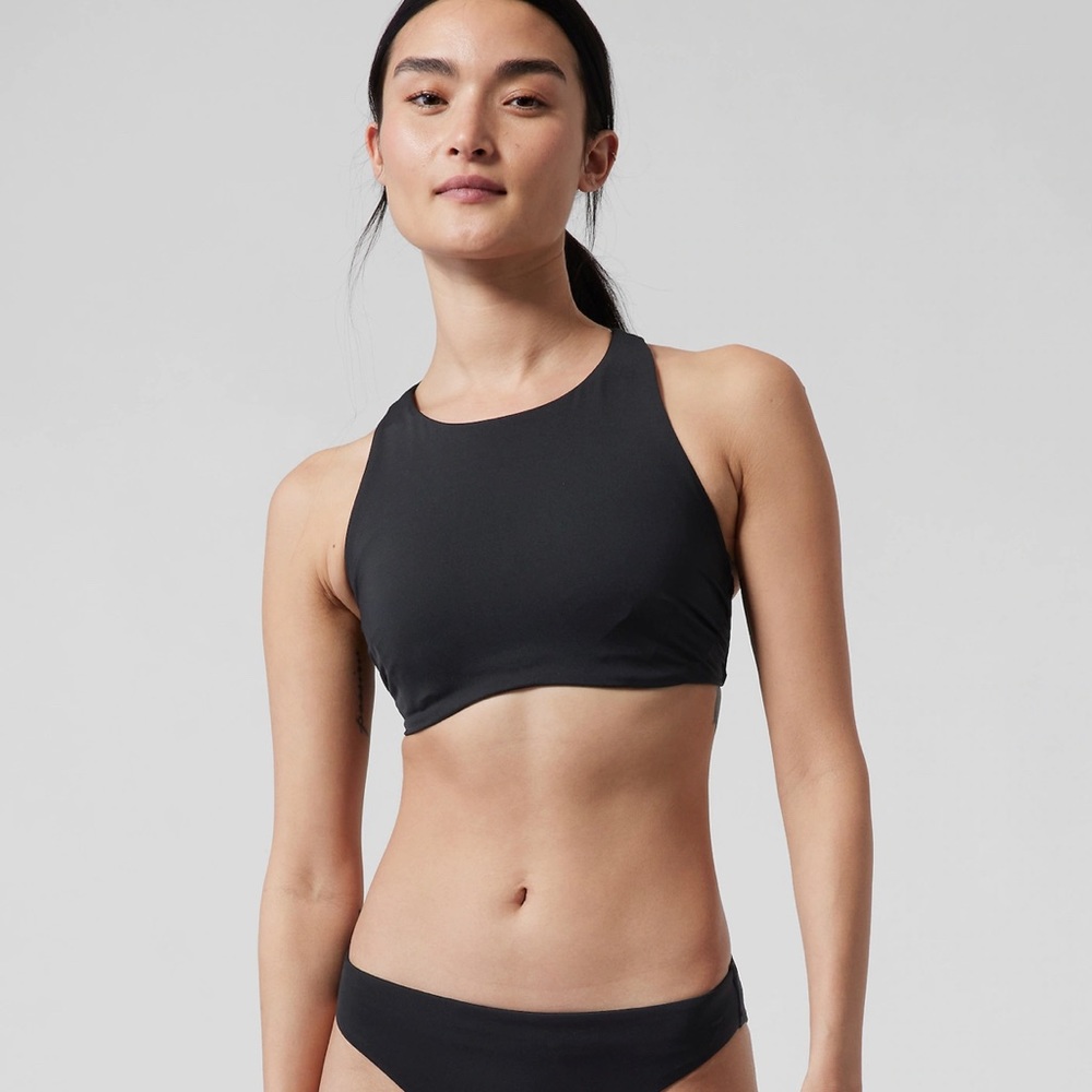 Athleta Maldives Bikini Top 34B/C Black